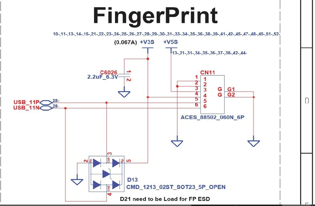 Validity Sensors Inc Vfs301 Fingerprint Reader